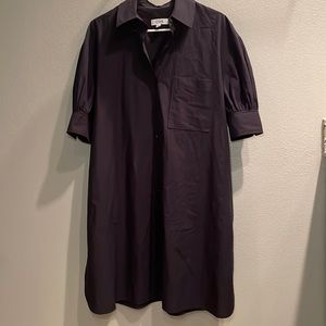 COS Black Shirt Dress